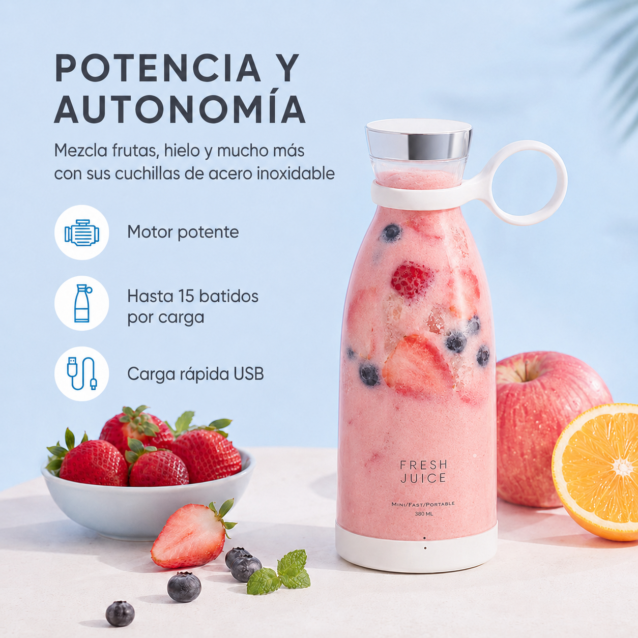 Licuadora Portátil Zenvanta